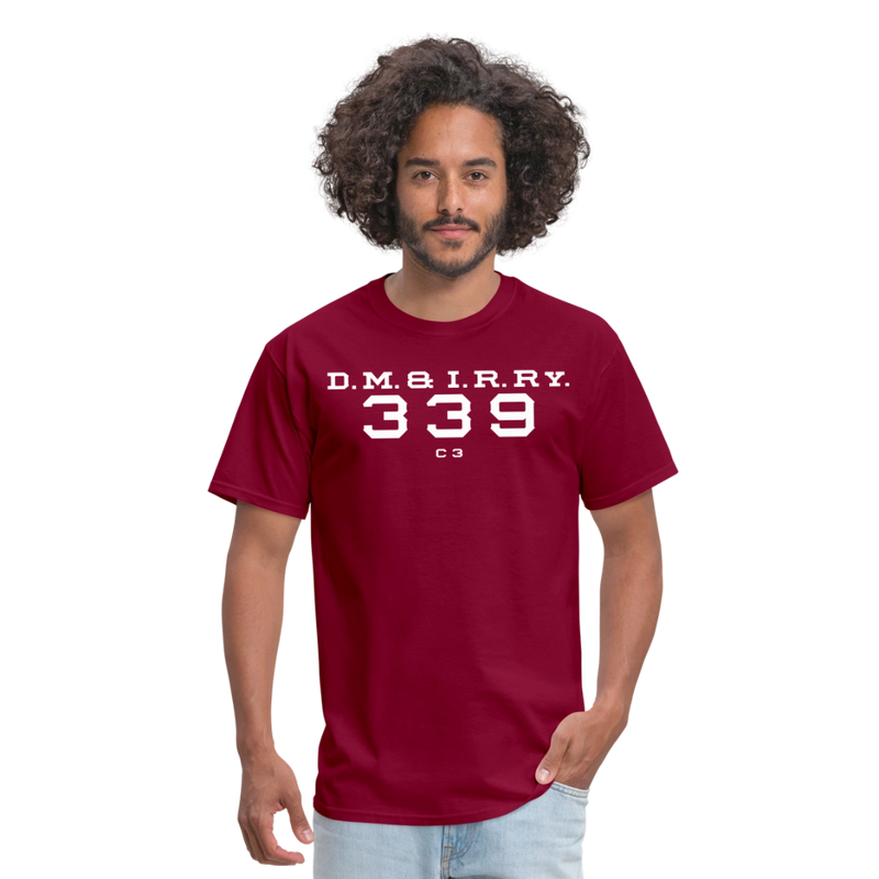 DM&IR Ry Cab Info - Unisex Classic T-Shirt - burgundy