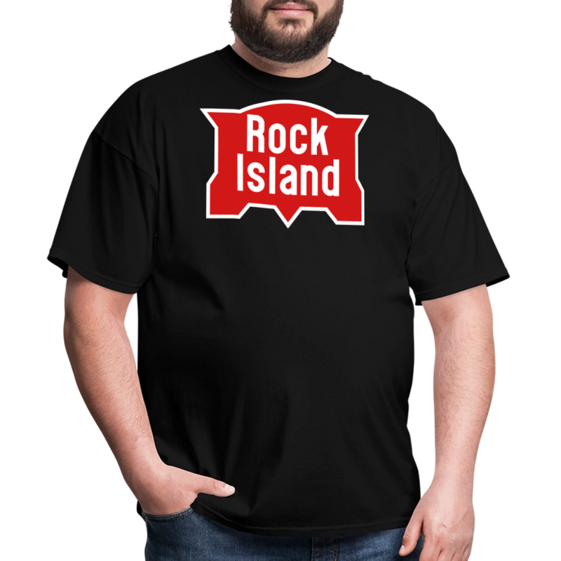 Rock Island Logo - Unisex Classic T-Shirt - black