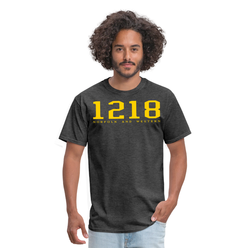Norfolk and Western 1218 - Unisex Classic T-Shirt - heather black