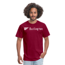 Burlington - Unisex Classic T-Shirt - burgundy