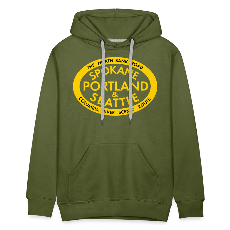 SP&S - Men’s Premium Hoodie - olive green