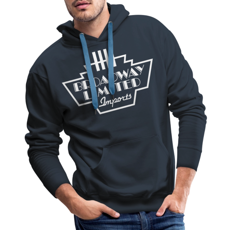 Broadway Limited Imports Logo - Men’s Premium Hoodie - navy