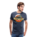 Model Train Stuff - Men's Premium T-Shirt - heather blue