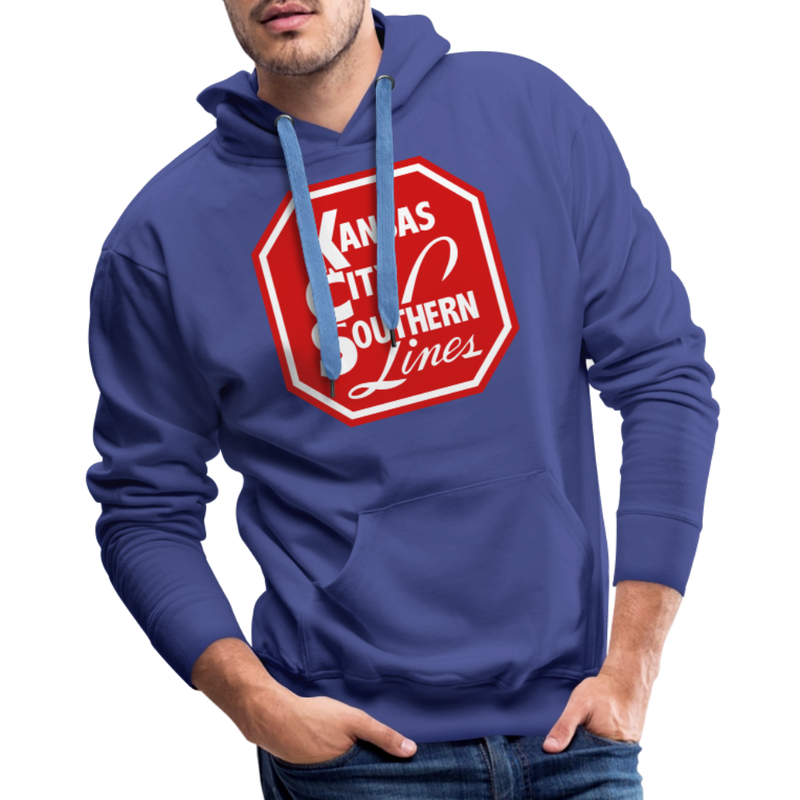 Kansas City Southern Lines - Men’s Premium Hoodie - royal blue