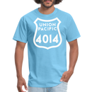 Union Pacific Big Boy 4014 Herald - Unisex Classic T-Shirt - aquatic blue