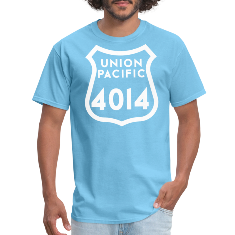 Union Pacific Big Boy 4014 Herald - Unisex Classic T-Shirt - aquatic blue