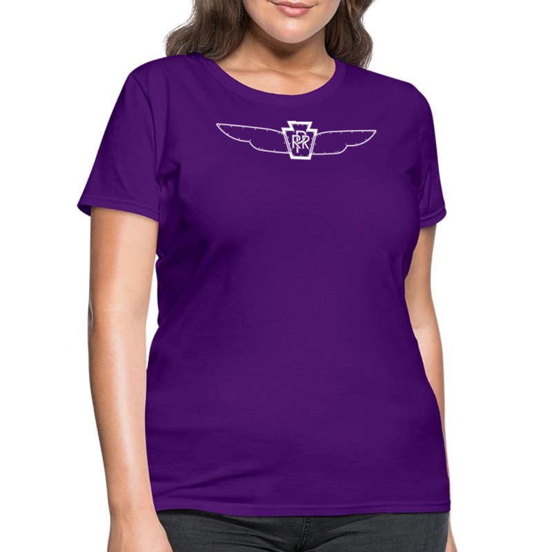 Pennsylvania Streamlined K4 Wings Herald - Women's T-Shirt - purple