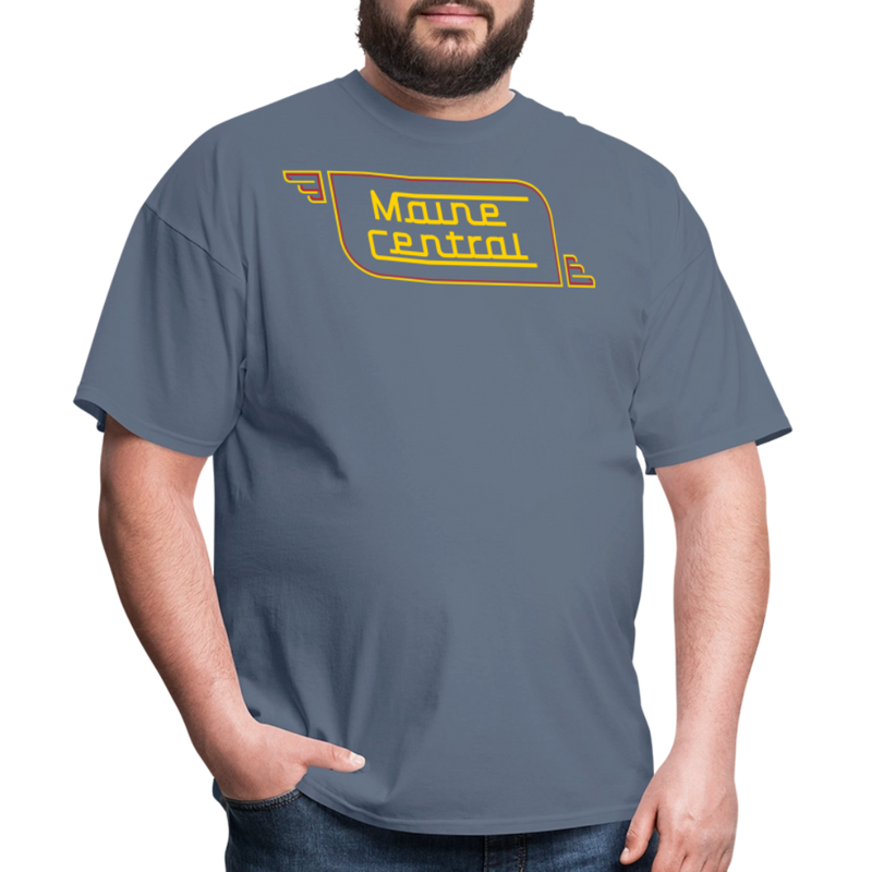 Maine Central Logo - Unisex Classic T-Shirt - denim