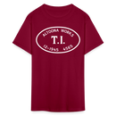 Altoona Works PRR T1 Builder's Plate - Unisex Classic T-Shirt - burgundy
