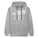 The Katy Serves the Southwest Well - Men’s Premium Hoodie - heather grey