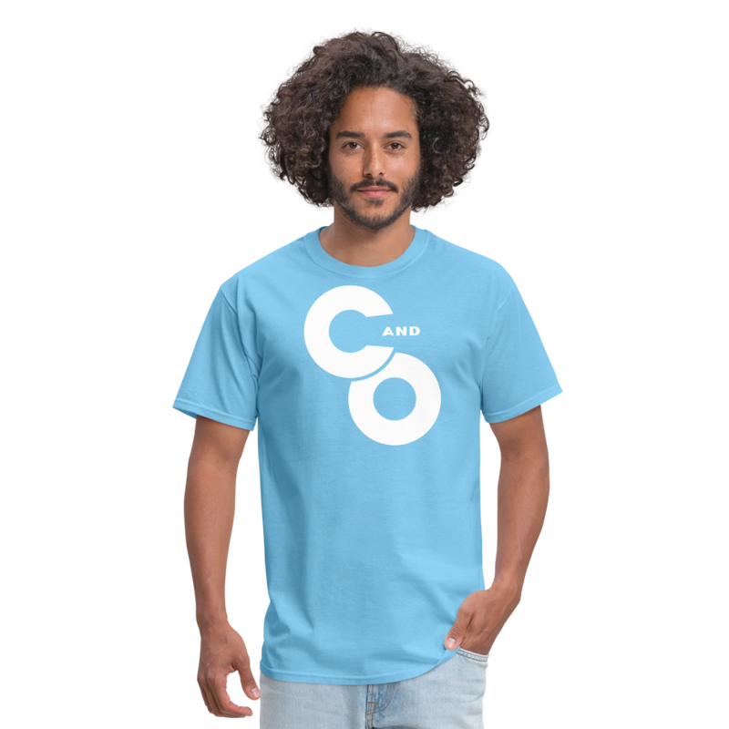 C and O Logo - Unisex Classic T-Shirt - aquatic blue