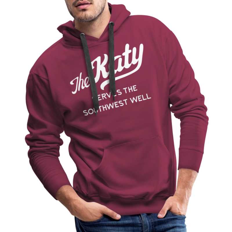 The Katy Serves the Southwest Well - Men’s Premium Hoodie - burgundy