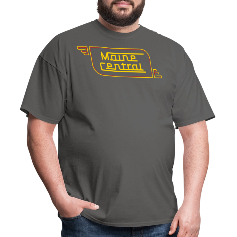 Maine Central Logo - Unisex Classic T-Shirt - charcoal