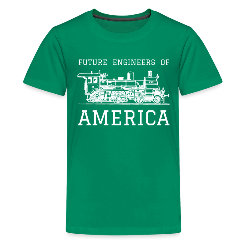 Future Engineers of America - Kids' Premium T-Shirt - kelly green