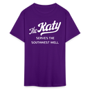 The Katy Serves the Southwest Well - Unisex Classic T-Shirt - purple
