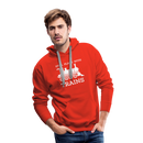 Still Plays With Trains - Men’s Premium Hoodie - red