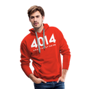 Union Pacific Big Boy 4014 Cab Info Dark - Men’s Premium Hoodie - red