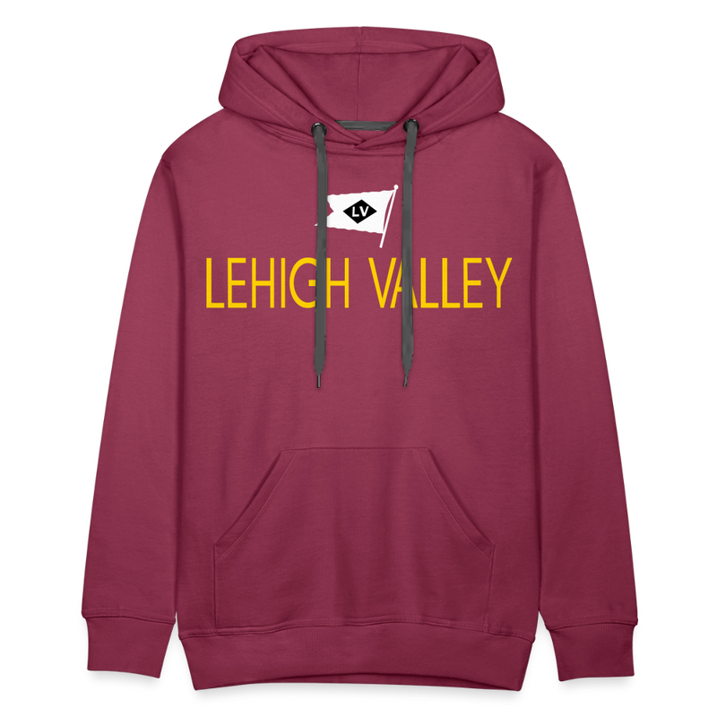 Lehigh Valley - Men’s Premium Hoodie - burgundy