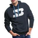 Burlington Northern - Men’s Premium Hoodie - navy