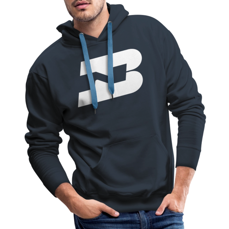 Burlington Northern - Men’s Premium Hoodie - navy