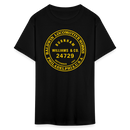 Baldwin Locomotive Works Builder's Plate Burnham - Unisex Classic T-Shirt - black