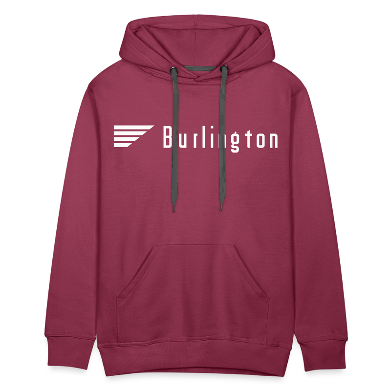 Burlington - Men’s Premium Hoodie - burgundy