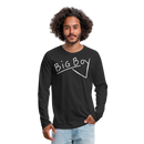 Union Pacific Big Boy Chalk Scrawl - Men's Premium Long Sleeve T-Shirt - black