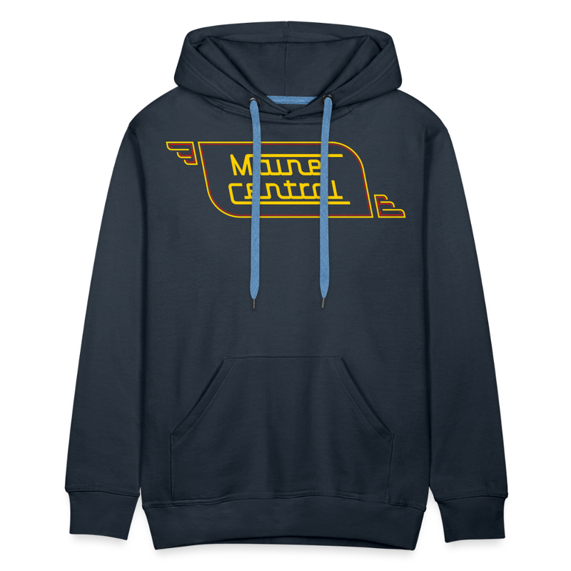 Maine Central Logo - Men’s Premium Hoodie - navy