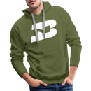 Burlington Northern - Men’s Premium Hoodie - olive green