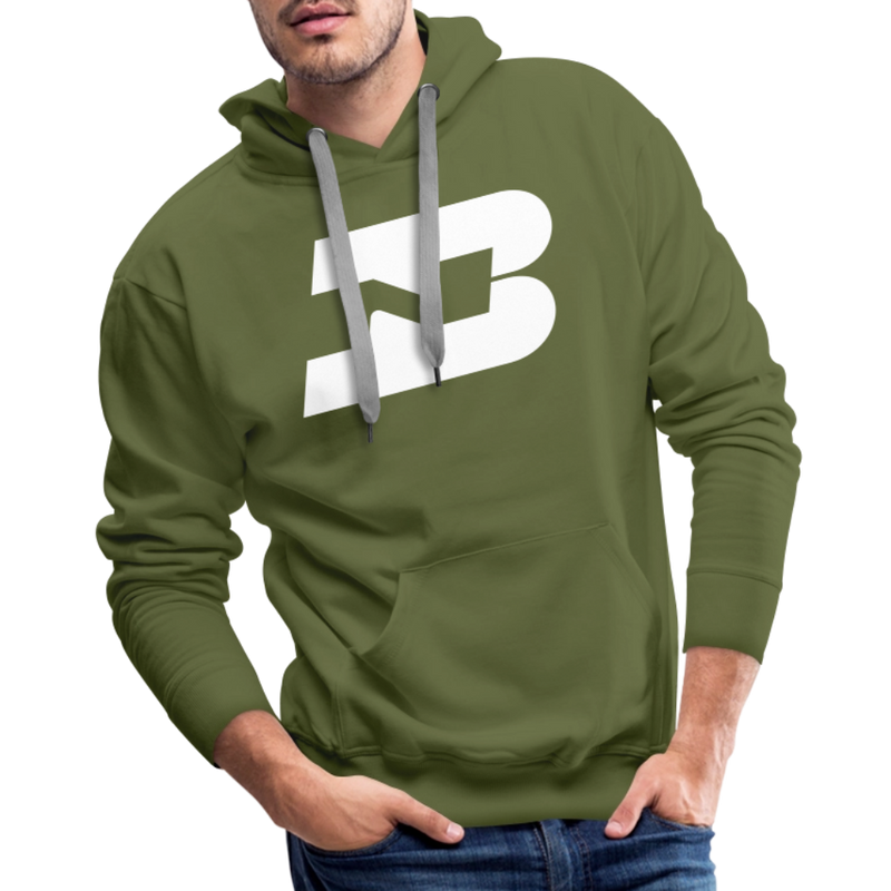 Burlington Northern - Men’s Premium Hoodie - olive green