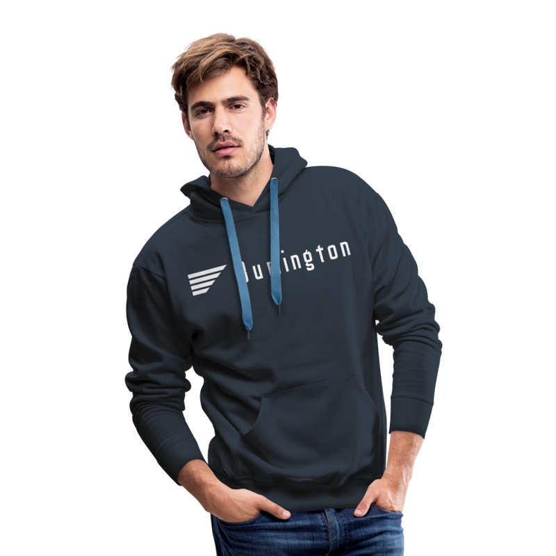 Burlington - Men’s Premium Hoodie - navy