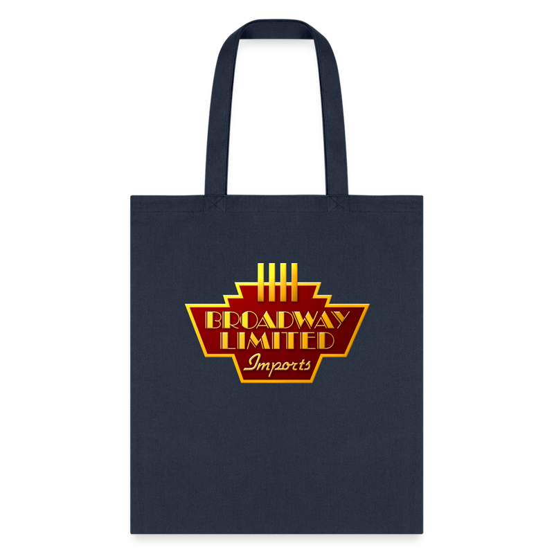 Tote Bag - Broadway Limited Imports Logo - navy