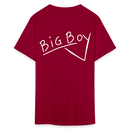 UP Big Boy Chalk Scrawl - Unisex Classic T-Shirt - dark red