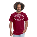 Altoona Works PRR T1 Builder's Plate - Unisex Classic T-Shirt - burgundy