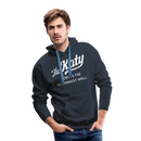 The Katy Serves the Southwest Well - Men’s Premium Hoodie - navy