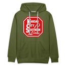 Kansas City Southern Lines - Men’s Premium Hoodie - olive green