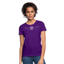 Pennsylvania Streamlined K4 Wings Herald - Women's T-Shirt - purple