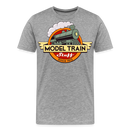 Model Train Stuff - Men's Premium T-Shirt - heather gray