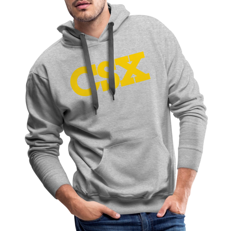 CSX - Men’s Premium Hoodie - heather grey