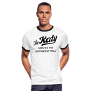 The Katy Serves the Southwest Well - Men's Ringer T-Shirt - white/black