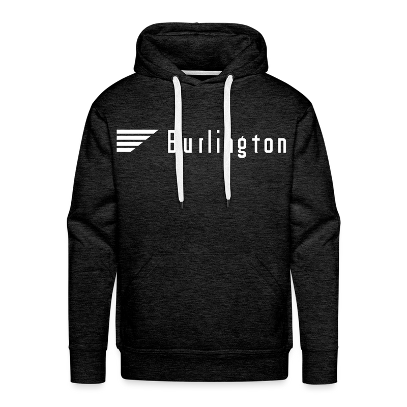 Burlington - Men’s Premium Hoodie - charcoal grey