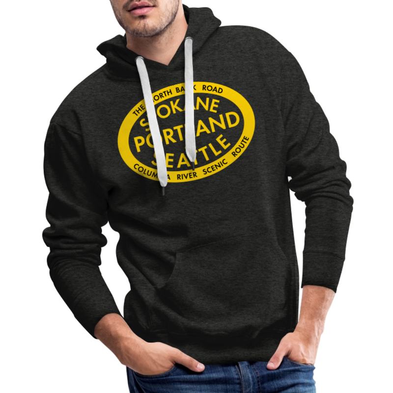 SP&S - Men’s Premium Hoodie - charcoal grey