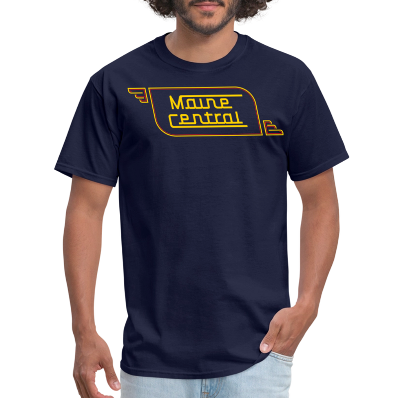 Maine Central Logo - Unisex Classic T-Shirt - navy