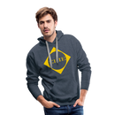 Erie Logo - Men’s Premium Hoodie - heather denim