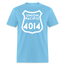 Union Pacific Big Boy 4014 Herald - Unisex Classic T-Shirt - aquatic blue
