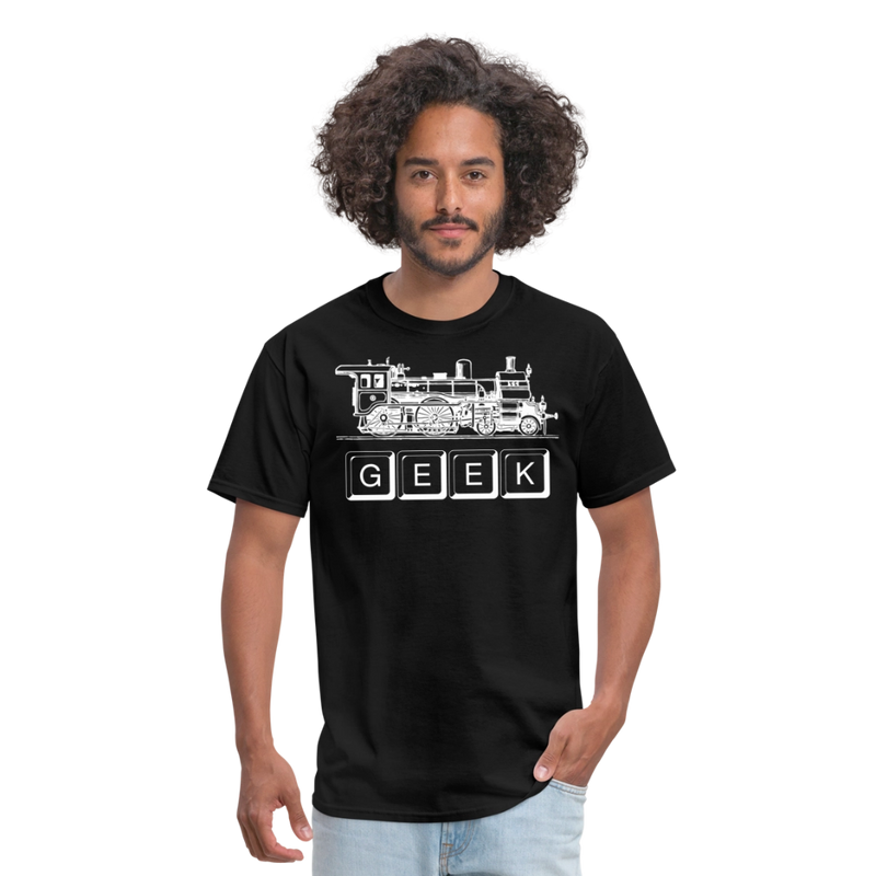 Train Geek - Unisex Classic T-Shirt - black
