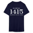 Missouri Pacific Lines Cab Info - Unisex Classic T-Shirt - navy