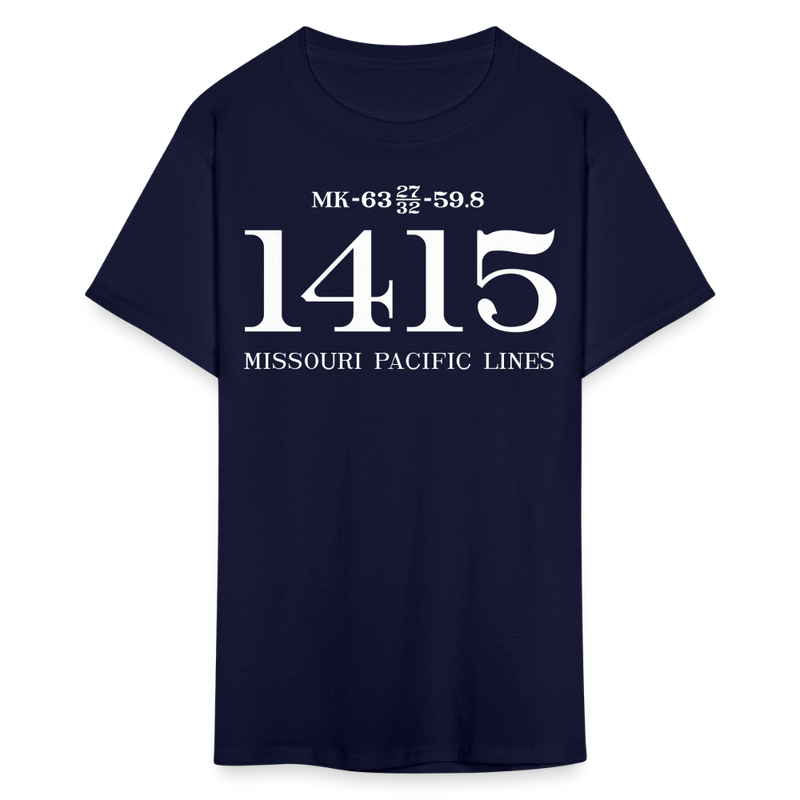 Missouri Pacific Lines Cab Info - Unisex Classic T-Shirt - navy