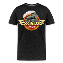 Model Train Stuff - Men's Premium T-Shirt - charcoal grey