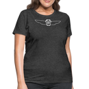 Pennsylvania Streamlined K4 Wings Herald - Women's T-Shirt - heather black